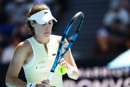 Kimberly Birrell scored a big win at the Australian Open in mixed doubles. (Source: Getty)